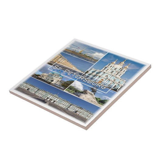 SAINT PETERSBURG, Russland, Fliese (Seite)