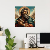 Saint Philip 0 4 x ~ Größe 4" x 4" bis 40" x 40" Poster (Heimbüro)
