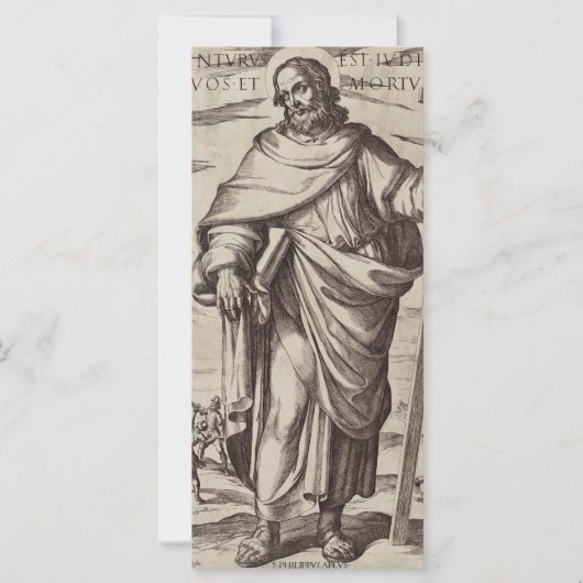 Saint Philip einer der zwölf Apostel (Vorderseite)