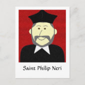 Saint Philip Neri Postkarte (Vorderseite)
