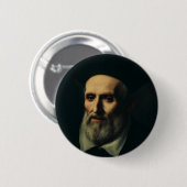 Saint Philip Neri Zweiter Apostel von Rom Button (Vorne & Hinten)
