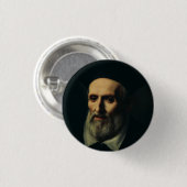 Saint Philip Neri Zweiter Apostel von Rom Button (Vorne & Hinten)