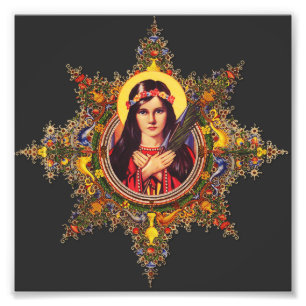 Saint Philomena Fotodruck