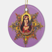 Saint Philomena Keramik Ornament (Links)