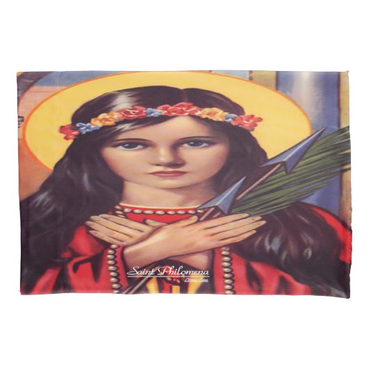 Saint Philomena Kissenbezug (Vorderseite)