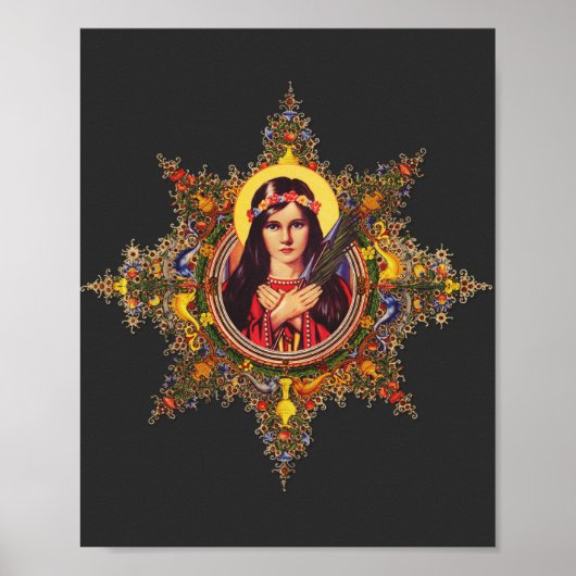 Saint Philomena Poster (Vorne)