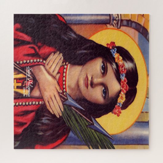 Saint Philomena Puzzle (Horizontal)