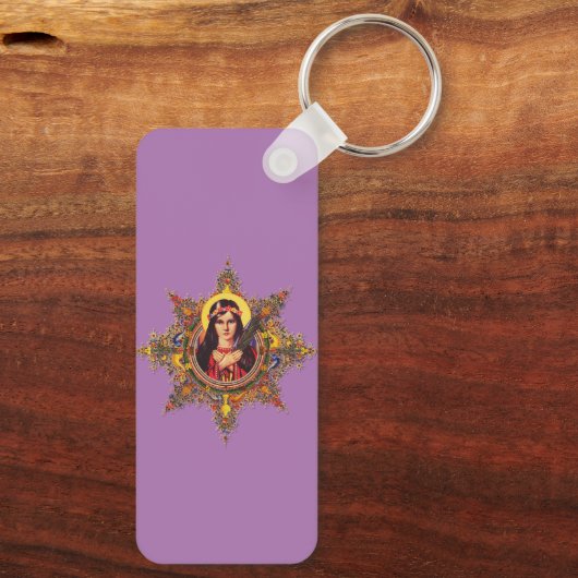 Saint Philomena Schlüsselanhänger (Rückseite)