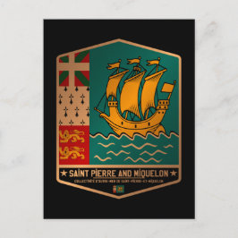Saint Pierre und Miquelon Postkarte