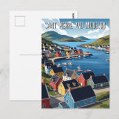 Saint-Pierre und Miquelon Postkarte (Vorne/Hinten)