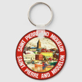 Saint Pierre und Miquelon Schlüsselanhänger (Vorderseite)