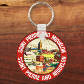 Saint Pierre und Miquelon Schlüsselanhänger (Vorderseite)