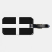 Saint Pirans Flag Of Cornwall Gepäckanhänger (Rückseite horizontal)
