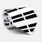 Saint Pirans Flag Of Cornwall Krawatte (Gerollt)