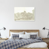Saint Polde Leon Leinwanddruck (Insitu (Schlafzimmer))