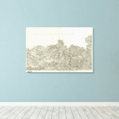 Saint Polde Leon Leinwanddruck (Insitu (Holzboden))