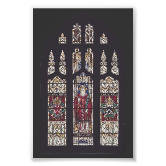 Saint-Polycarp-Bischof von Smyrna Fotodruck (Vorne)