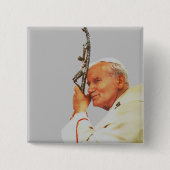 Saint Pope John Paul II Button (Vorderseite)