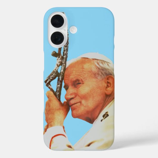 Saint Pope John Paul II Case-Mate iPhone Hülle (Rückseite)
