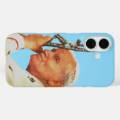 Saint Pope John Paul II Case-Mate iPhone Hülle (Rückseite (Horizontal))