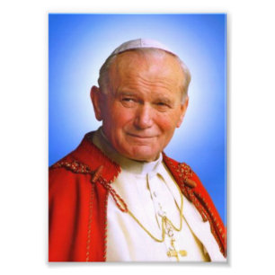Saint Pope John Paul II Fotodruck