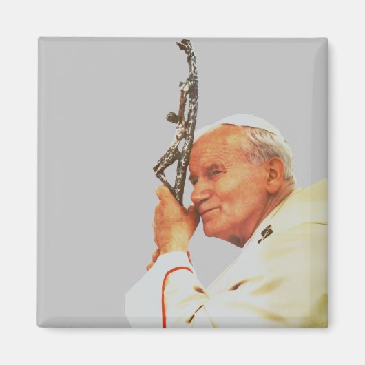 Saint Pope John Paul II Magnet (Vorne)