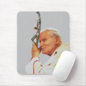 Saint Pope John Paul II Mousepad (Mit Mouse)