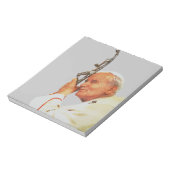 Saint Pope John Paul II Notizblock (Rotiert)