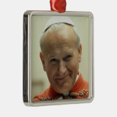 Saint Pope John Paul II Ornament Aus Metall (Rechts)