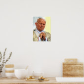 Saint Pope John Paul II Poster (Küche)