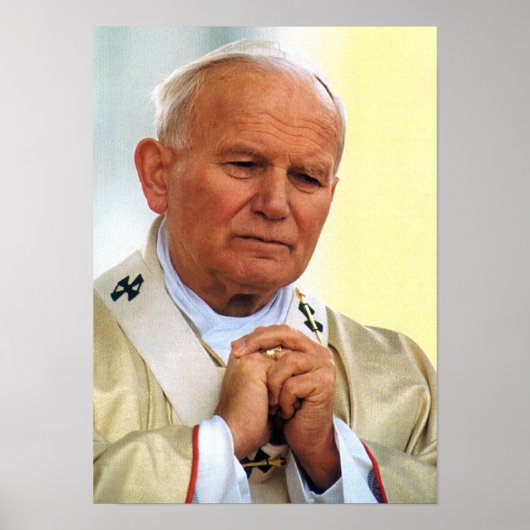 Saint Pope John Paul II Poster (Vorne)