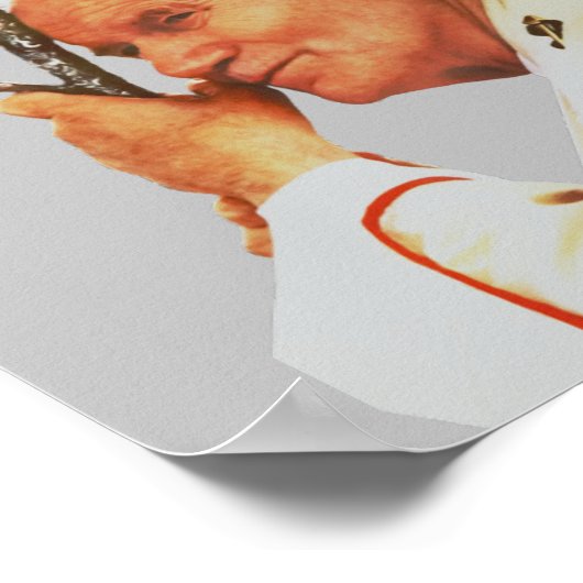 Saint Pope John Paul II Poster (Ecke)