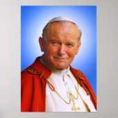 Saint Pope John Paul II Poster (Vorne)
