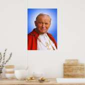Saint Pope John Paul II Poster (Küche)