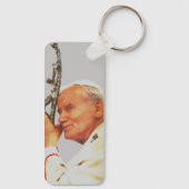 Saint Pope John Paul II Schlüsselanhänger (Rückseite)
