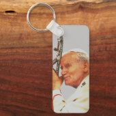 Saint Pope John Paul II Schlüsselanhänger (Vorderseite)