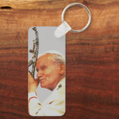 Saint Pope John Paul II Schlüsselanhänger (Rückseite)