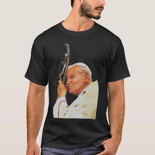 Saint Pope John Paul II T-Shirt (Vorderseite)