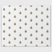 Saint Pope John Paul II. Wrapping Paper Geschenkpapier (Flach)
