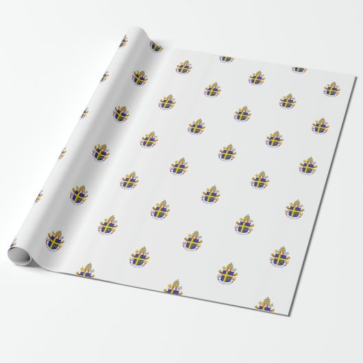 Saint Pope John Paul II. Wrapping Paper Geschenkpapier (Ungerollt)
