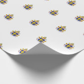 Saint Pope John Paul II. Wrapping Paper Geschenkpapier (Ecke)