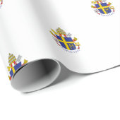 Saint Pope John Paul II. Wrapping Paper Geschenkpapier (Rolleneckpunkt)