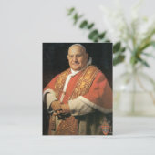 Saint Pope John XXIII Postkarte (Stehend Vorderseite)