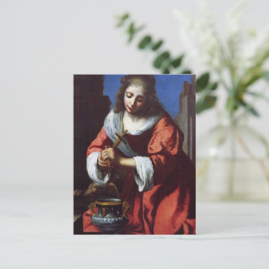 Saint Praxedis Postkarte (Stehend Vorderseite)