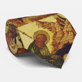 Saint Prochorus und Saint John der Evangelist Krawatte (Gerollt)