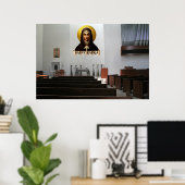Saint Rafqa Kapelle Ikone Poster (Heimbüro)