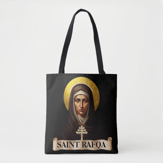 Saint Rafqa, Maronite Nun, Geschenk Tasche (Vorderseite)