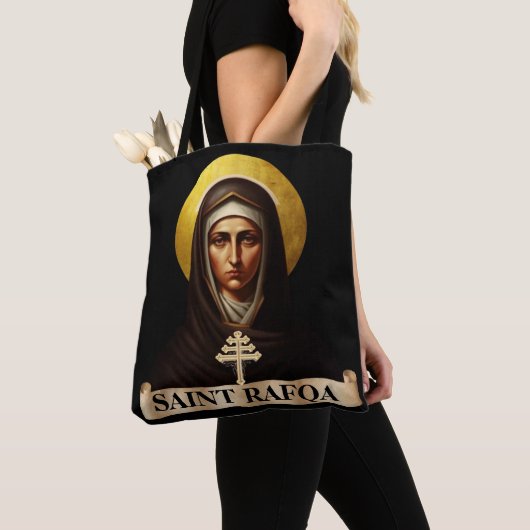 Saint Rafqa, Maronite Nun, Geschenk Tasche (Von Nahem)