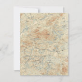 Saint Regis Kanugebiet Details in den Adirondacks Einladung (Vorderseite)