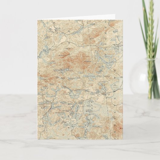 Saint Regis Kanugebiet Details in den Adirondacks Karte (Vorderseite)